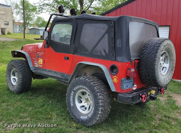 image for item DP1340 1998 Jeep Wrangler  SUV