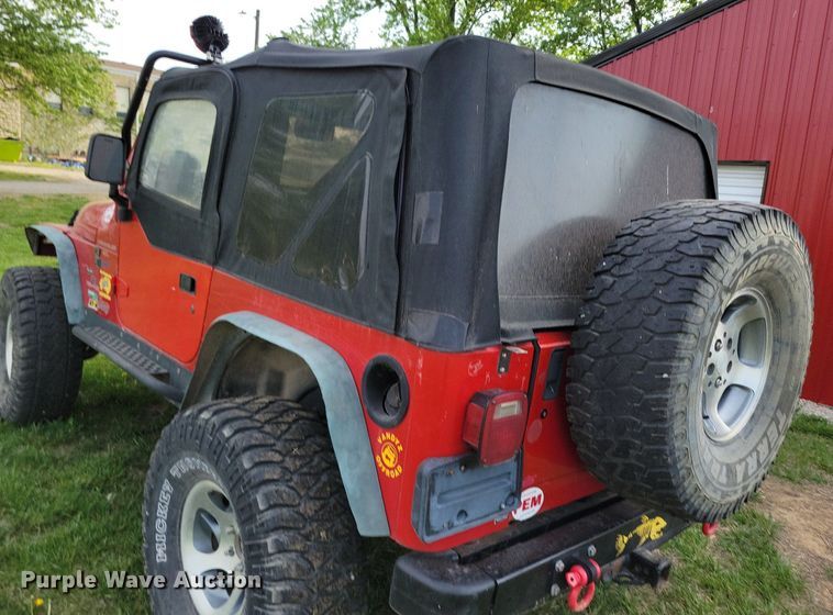 image for item DP1340 1998 Jeep Wrangler  SUV