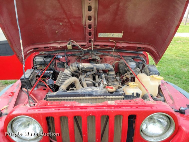 image for item DP1340 1998 Jeep Wrangler  SUV