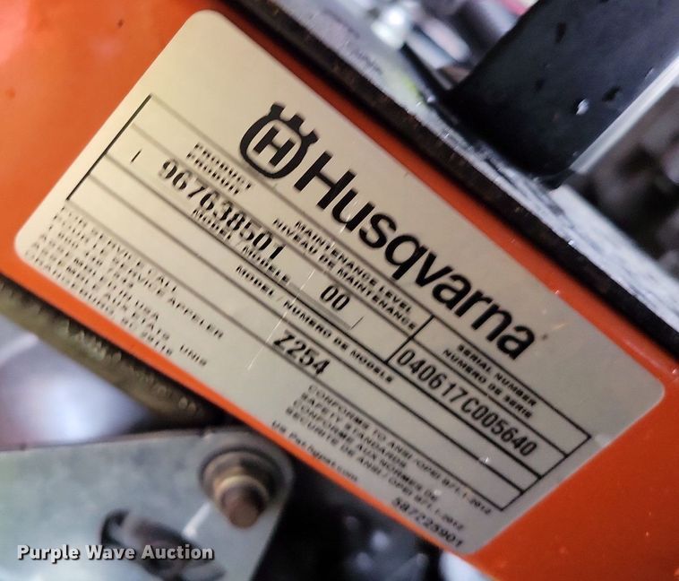 image for item DP1425 Husqvarna  Z254 ZTR lawn mower