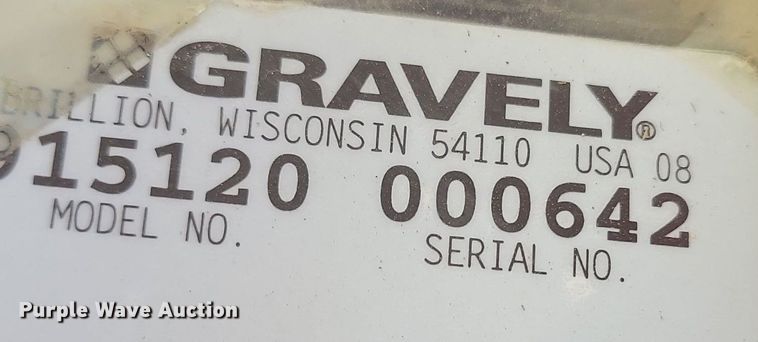 image for item DP1428 Gravely ZT2448XL ZTR lawn mower