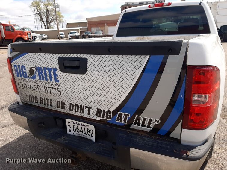 image for item DP2769 2012 Chevrolet  Silverado 1500 Ext. Cab pickup truck