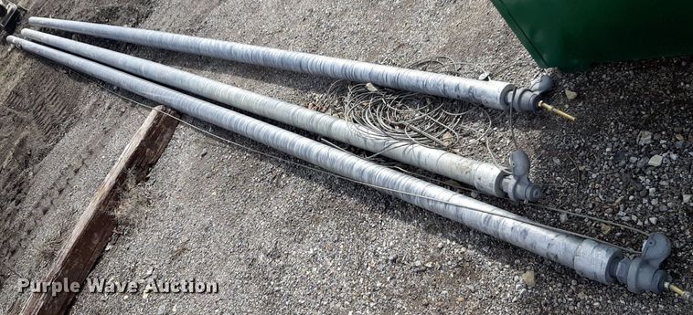 image for item DP2781 (3) flag poles