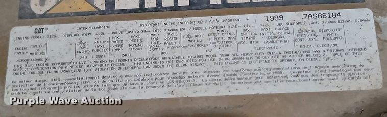 image for item DP5674 2000 Holiday Rambler Endeavor RV