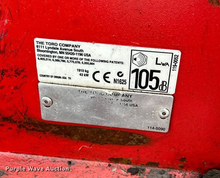 image for item DQ0742 Toro  4100D lawn mower
