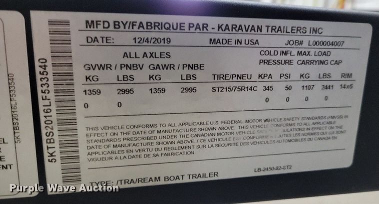 image for item DR7992 2020 Lowe Fish & Ski 1700 boat