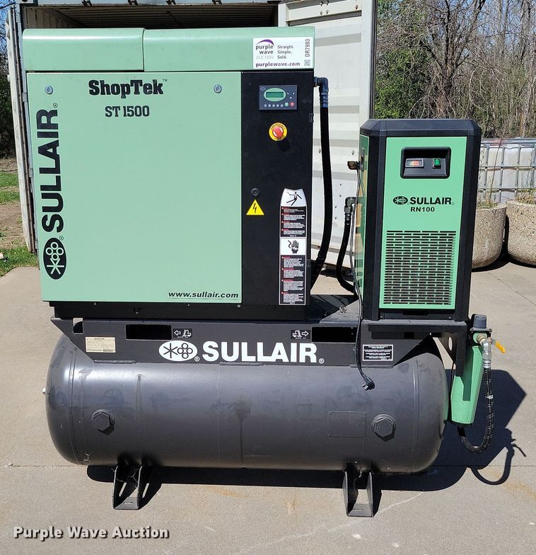 image for item DR7993 2012 Sullair ST1500 air compressor