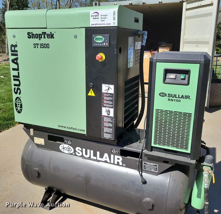 image for item DR7993 2012 Sullair ST1500 air compressor
