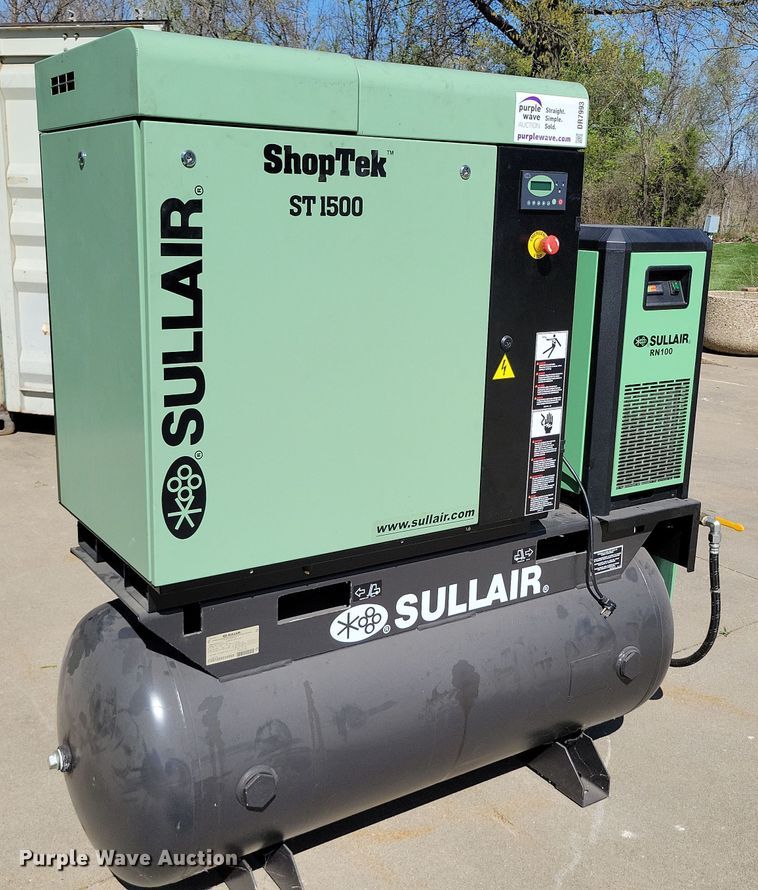 image for item DR7993 2012 Sullair ST1500 air compressor