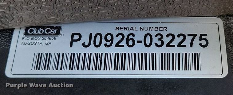 image for item DR7995 2009 Club Car Precedent golf cart