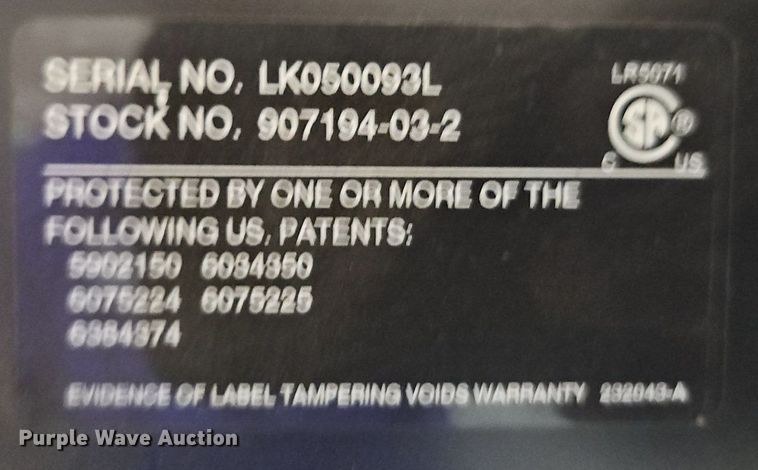 image for item DR8575 Miller Syncrowave 250 DX welder