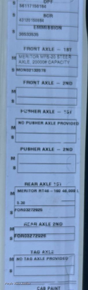 image for item EG1369 2016 Autocar  ACX Xpeditor refuse truck