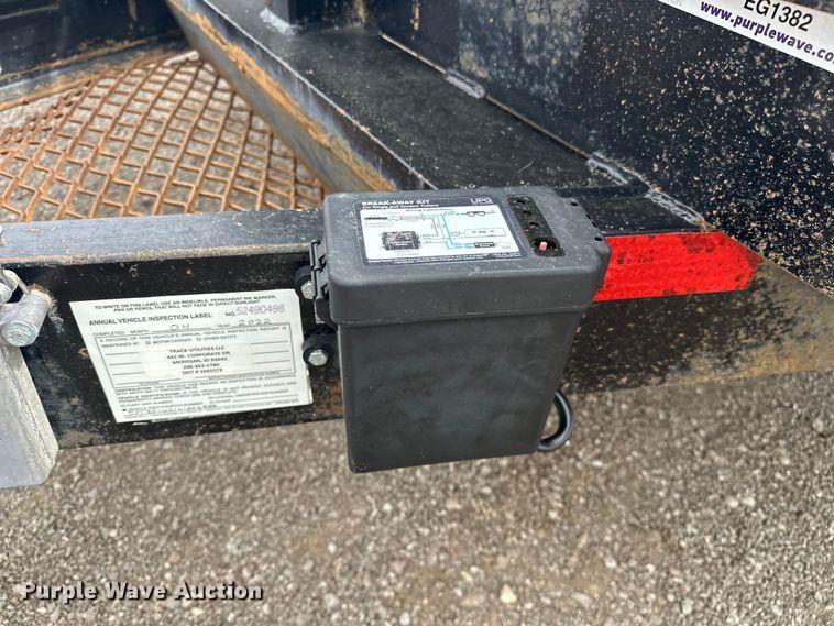 image for item EG1382 2006 Snake River Trailer  equipment trailer