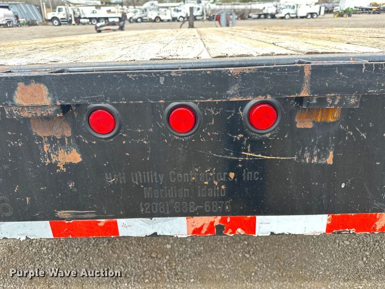 image for item EG1382 2006 Snake River Trailer  equipment trailer