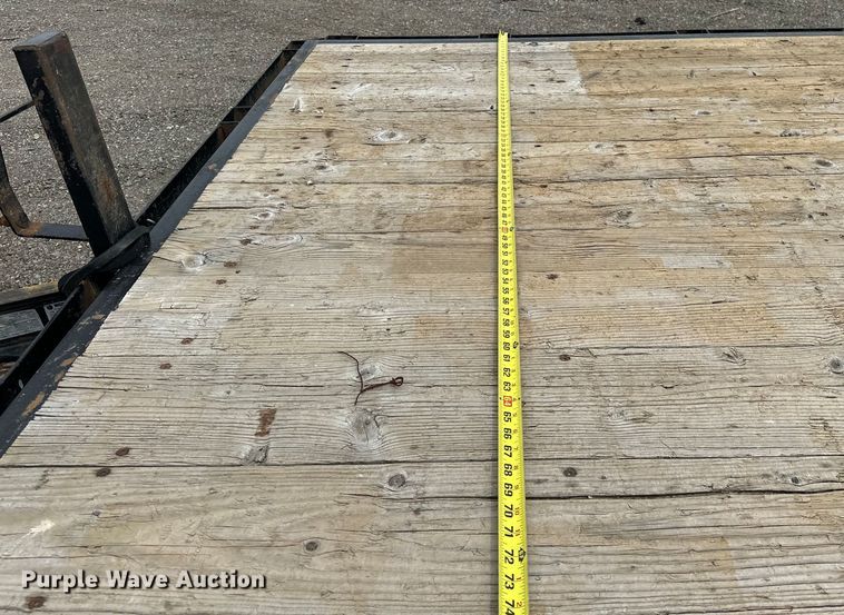 image for item EG1382 2006 Snake River Trailer  equipment trailer