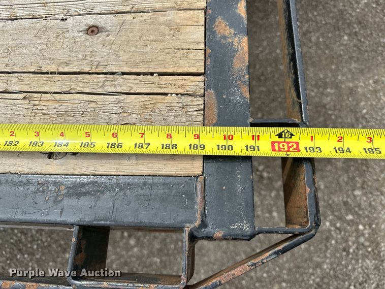 image for item EG1382 2006 Snake River Trailer  equipment trailer