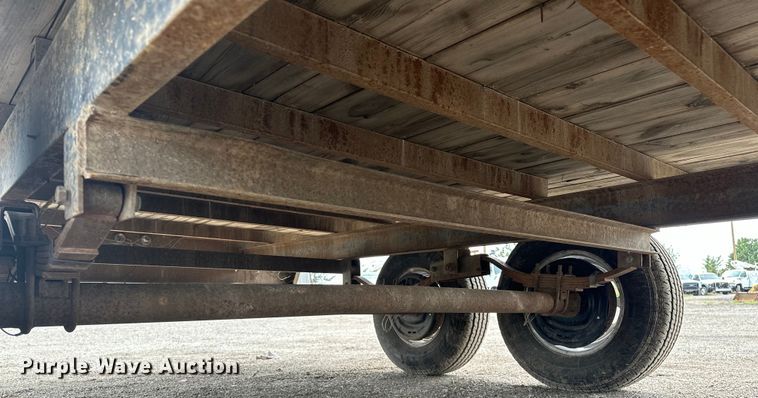 image for item EG1382 2006 Snake River Trailer  equipment trailer