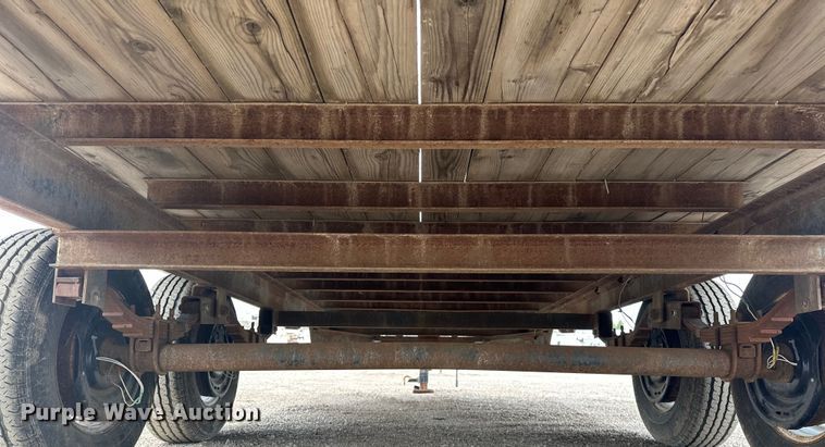 image for item EG1382 2006 Snake River Trailer  equipment trailer