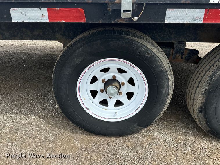 image for item EG1382 2006 Snake River Trailer  equipment trailer