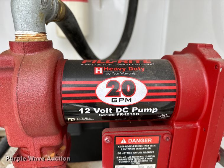 image for item EG1385 2012 Superior Storage Tanks  diesel fuel trailer 