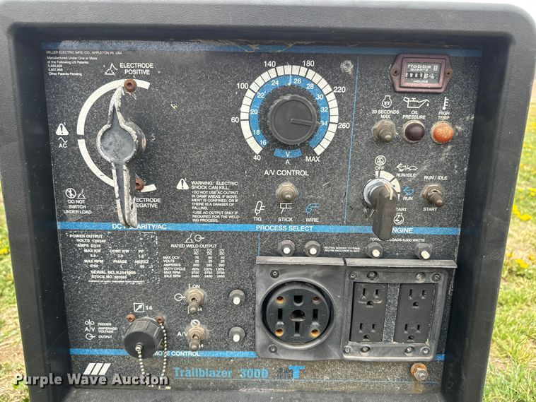 image for item EH5445 Miller Trailblazer 300D welder/generator