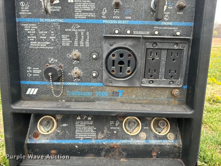 image for item EH5445 Miller Trailblazer 300D welder/generator