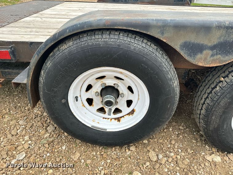 image for item EH6666 2003 UMFG equipment trailer