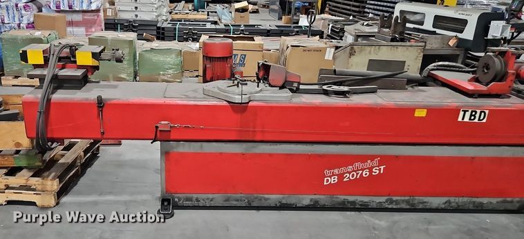 image for item EI3695 2001 Transfluid DB 2076 ST-SPS tube bender