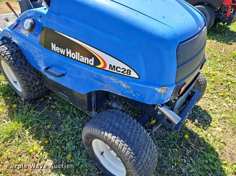 image for item EI3704 New Holland MC28 ZTR lawn mower