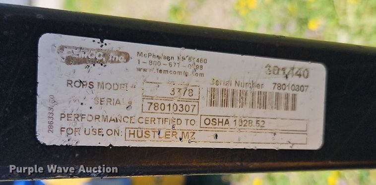 image for item EI3706 Hustler Super Z ZTR lawn mower