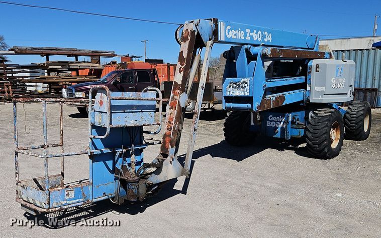 image for item EI3707 1993 Genie  Z-60/34 boom lift