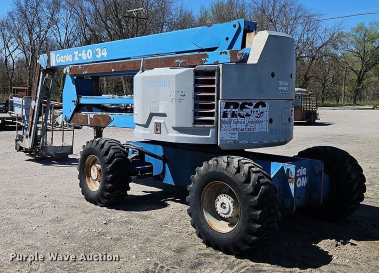 image for item EI3707 1993 Genie  Z-60/34 boom lift
