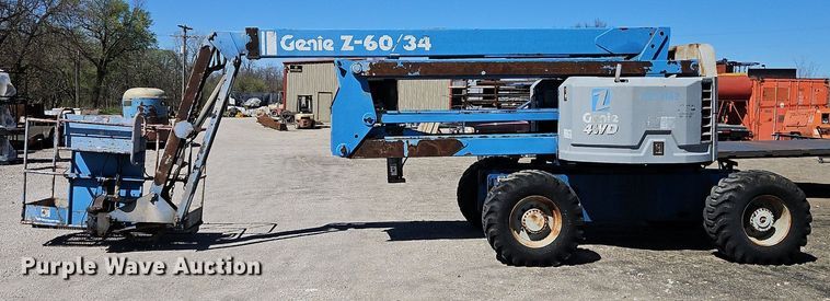 image for item EI3707 1993 Genie  Z-60/34 boom lift