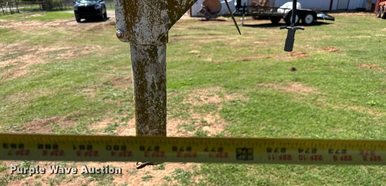 image for item EJ0441 Shop built livestock trailer