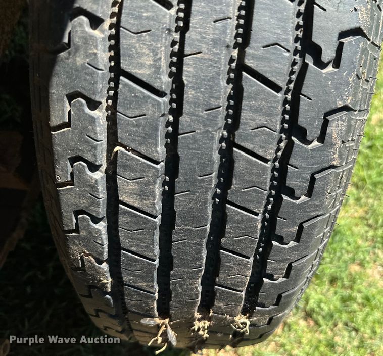 image for item EJ0441 Shop built livestock trailer