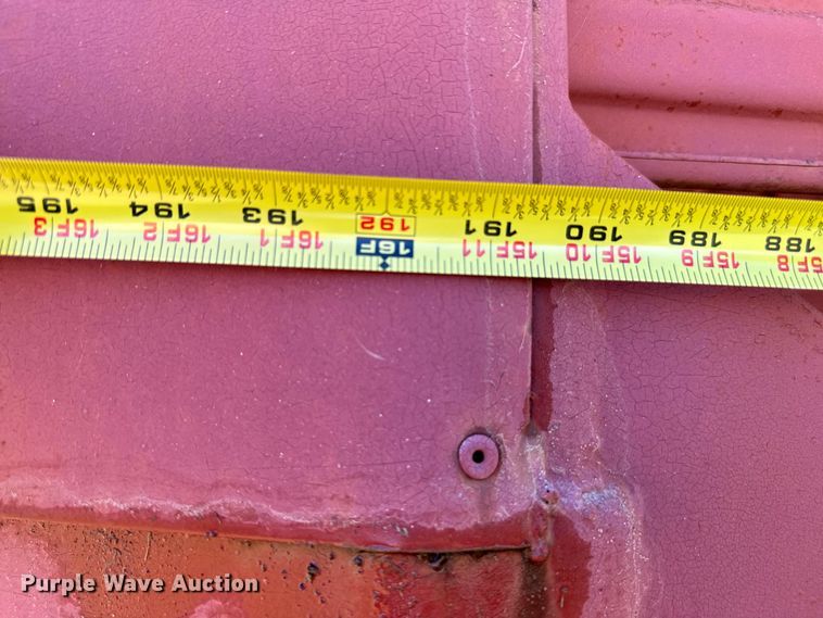 image for item EJ0442 Shop built livestock trailer