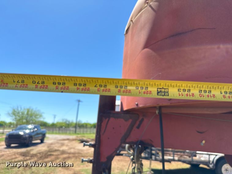image for item EJ0442 Shop built livestock trailer
