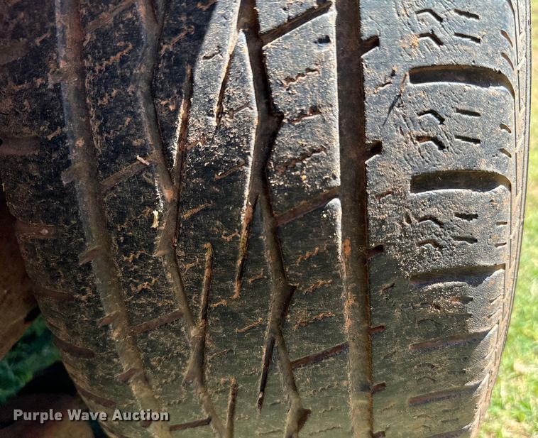 image for item EJ0442 Shop built livestock trailer