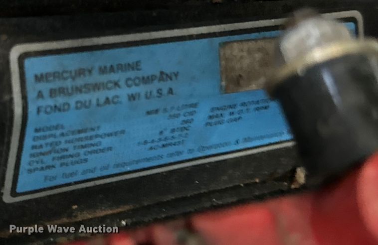 image for item EJ0453 1988 Sea Ray Cruiser  boat