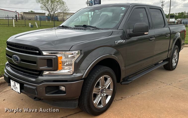 image for item EJ0533 2018 Ford F150 SuperCrew pickup truck