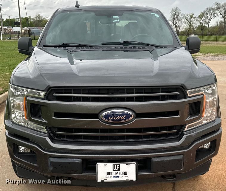 image for item EJ0533 2018 Ford F150 SuperCrew pickup truck