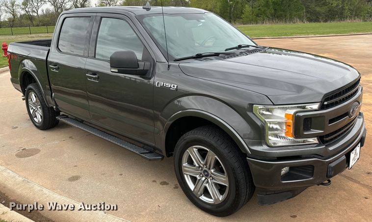 image for item EJ0533 2018 Ford F150 SuperCrew pickup truck