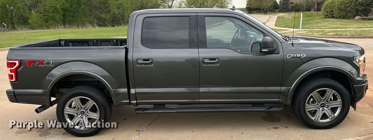 image for item EJ0533 2018 Ford F150 SuperCrew pickup truck