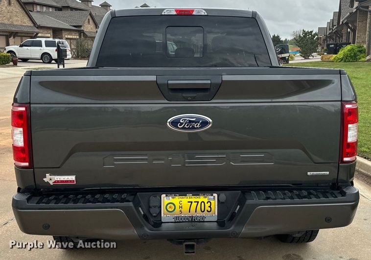 image for item EJ0533 2018 Ford F150 SuperCrew pickup truck