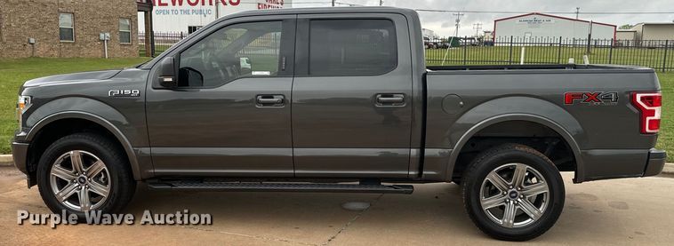image for item EJ0533 2018 Ford F150 SuperCrew pickup truck