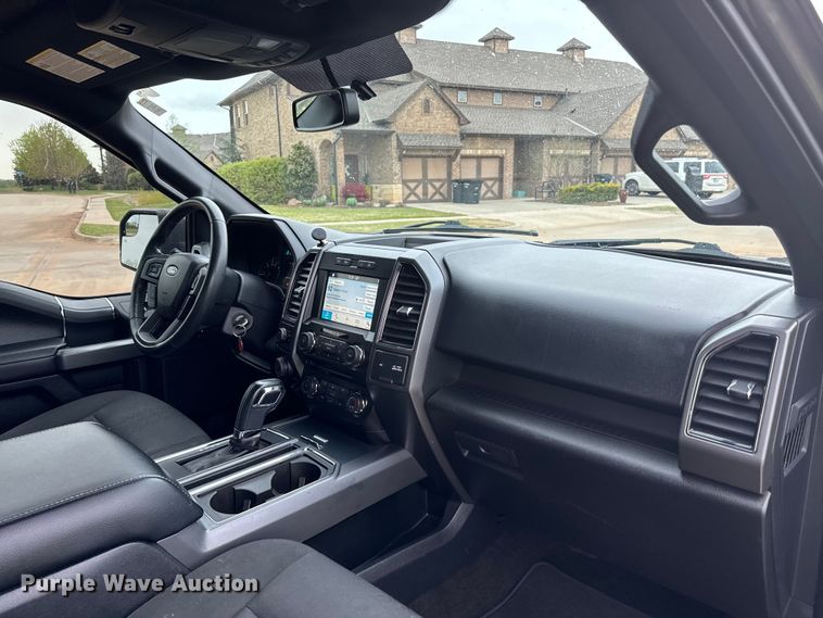 image for item EJ0533 2018 Ford F150 SuperCrew pickup truck