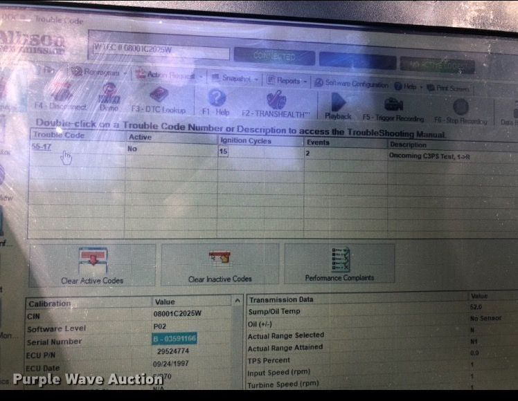 image for item EJ6227 1995 International 4900 refuse truck