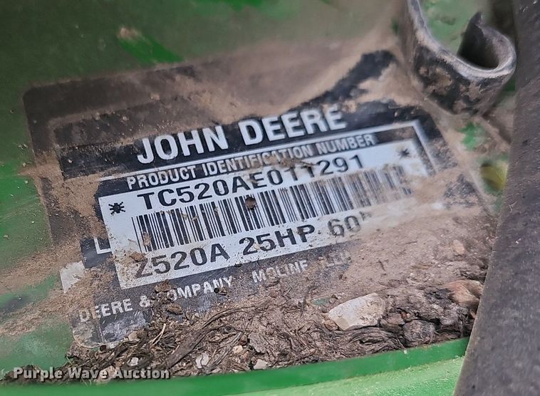 image for item EJ6272 John Deere Z520A ZTR lawn mower