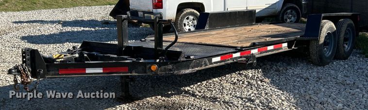 image for item EK4343 2003 Tow Master  T-12DT tilt deck equipment trailer