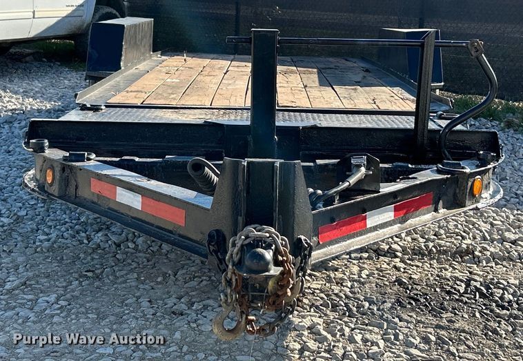 image for item EK4343 2003 Tow Master  T-12DT tilt deck equipment trailer